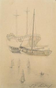 Barcos de Caspar David Friedrich